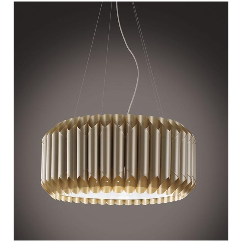 LOUISE S3 LAMPADARIO A SOSPENSIONE IN POLILUX 5 COLORI DESIGN MODERNO DIAMETRO CM 60 DI LINEA ZERO Linea Zero - Cristalensi Shop