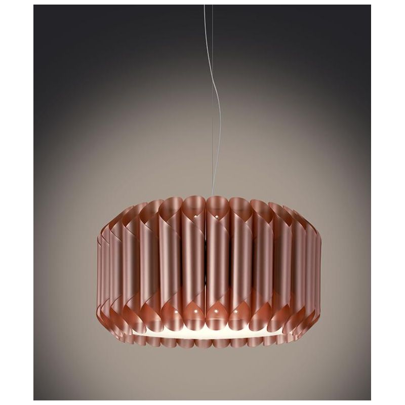 LOUISE S SOSPENSIONE IN POLILUX DESIGN MODERNO 5 COLORI DIAMETRO CM 50 DI LINEA ZERO Linea Zero - Cristalensi Shop Online