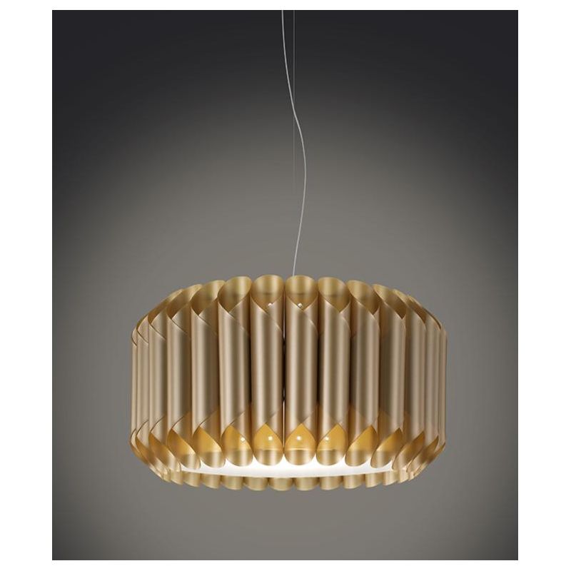 LOUISE S SOSPENSIONE IN POLILUX DESIGN MODERNO 5 COLORI DIAMETRO CM 50 DI LINEA ZERO Linea Zero - Cristalensi Shop Online