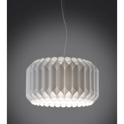 LOUISE S SOSPENSIONE IN POLILUX DESIGN MODERNO 5 COLORI DIAMETRO CM 50 DI LINEA ZERO Linea Zero - Cristalensi Shop Online 2