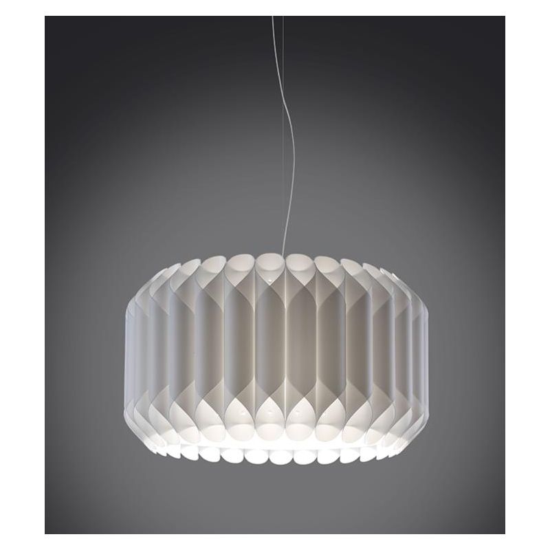 LOUISE S SOSPENSIONE IN POLILUX DESIGN MODERNO 5 COLORI DIAMETRO CM 50 DI LINEA ZERO Linea Zero - Cristalensi Shop Online