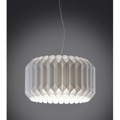 LOUISE S SOSPENSIONE IN POLILUX DESIGN MODERNO 5 COLORI DIAMETRO CM 50 DI LINEA ZERO Linea Zero - Cristalensi Shop Online