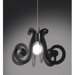 MIZAR LAMPADARIO A SOSPENSIONE MODERNO 4 COLORI IN METACRILATO DELLA LINEA ZERO MADE IN ITALY Linea Zero - Cristalensi Shop Onli 2