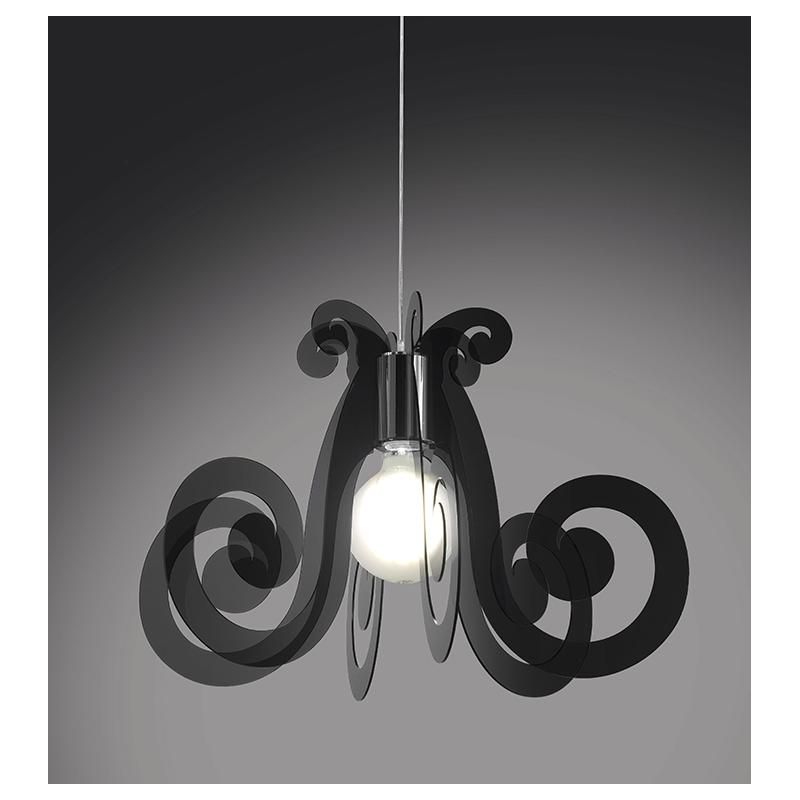 MIZAR LAMPADARIO A SOSPENSIONE MODERNO 4 COLORI IN METACRILATO DELLA LINEA ZERO MADE IN ITALY Linea Zero - Cristalensi Shop Onli