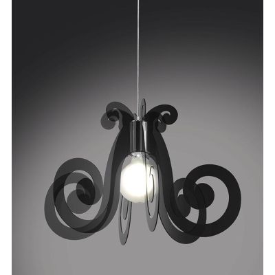 MIZAR LAMPADARIO A SOSPENSIONE MODERNO 4 COLORI IN METACRILATO DELLA LINEA ZERO MADE IN ITALY Linea Zero - Cristalensi Shop Onli