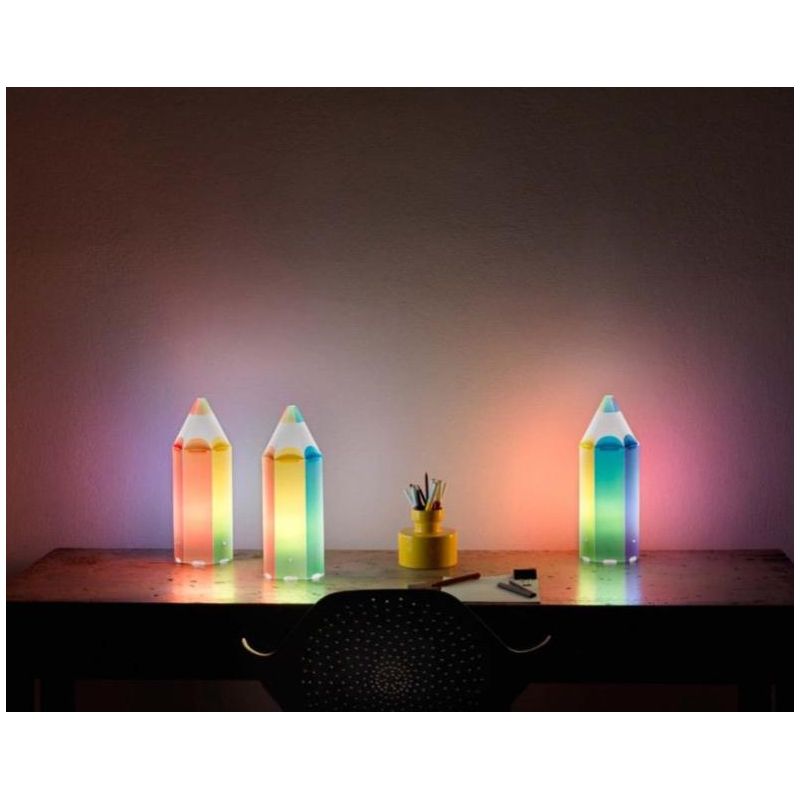 PIN PEN LAMPADA DA TAVOLO A MATITA IN POLILUX PER LE CAMERETTE DEI BIMBI DI LINEA ZERO Linea Zero - Cristalensi Shop Online