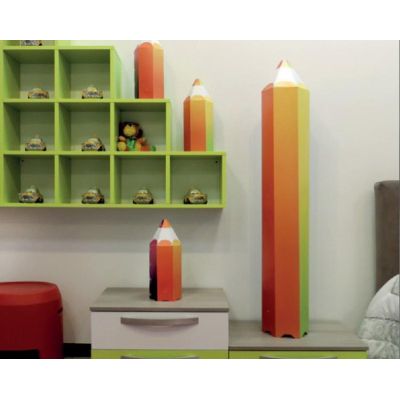 PIN PEN LAMPADA DA TAVOLO A MATITA IN POLILUX PER LE CAMERETTE DEI BIMBI DI LINEA ZERO Linea Zero - Cristalensi Shop Online