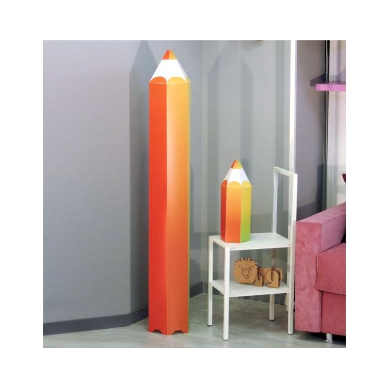 PIN PEN PIANTANA A MATITA IN POLILUX PER LE CAMERETTE DEI BIMBI DELLA LINEA ZERO Linea Zero - Cristalensi Shop Online