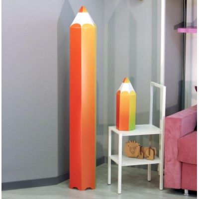 PIN PEN PIANTANA A MATITA IN POLILUX PER LE CAMERETTE DEI BIMBI DELLA LINEA ZERO Linea Zero - Cristalensi Shop Online