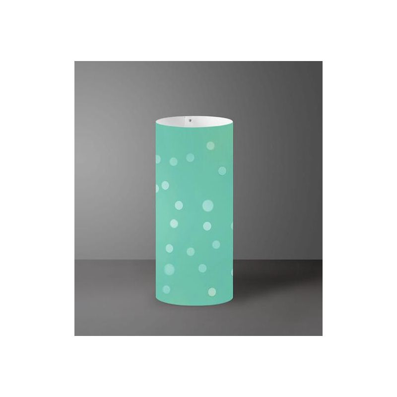 POIS LAMPADA DA TAVOLO D13 PER CAMERETTE BIMBI IN POLILUX 8 COLORI A POIS DI LINEA ZERO Linea Zero - Cristalensi Shop Online