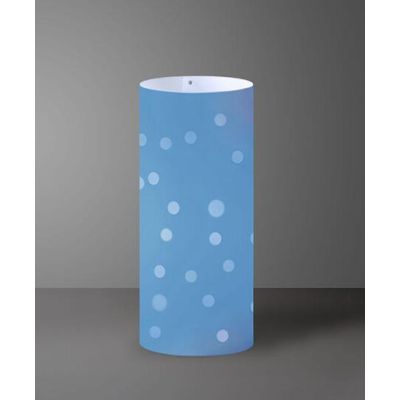POIS LAMPADA DA TAVOLO D13 PER CAMERETTE BIMBI IN POLILUX 8 COLORI A POIS DI LINEA ZERO Linea Zero - Cristalensi Shop Online