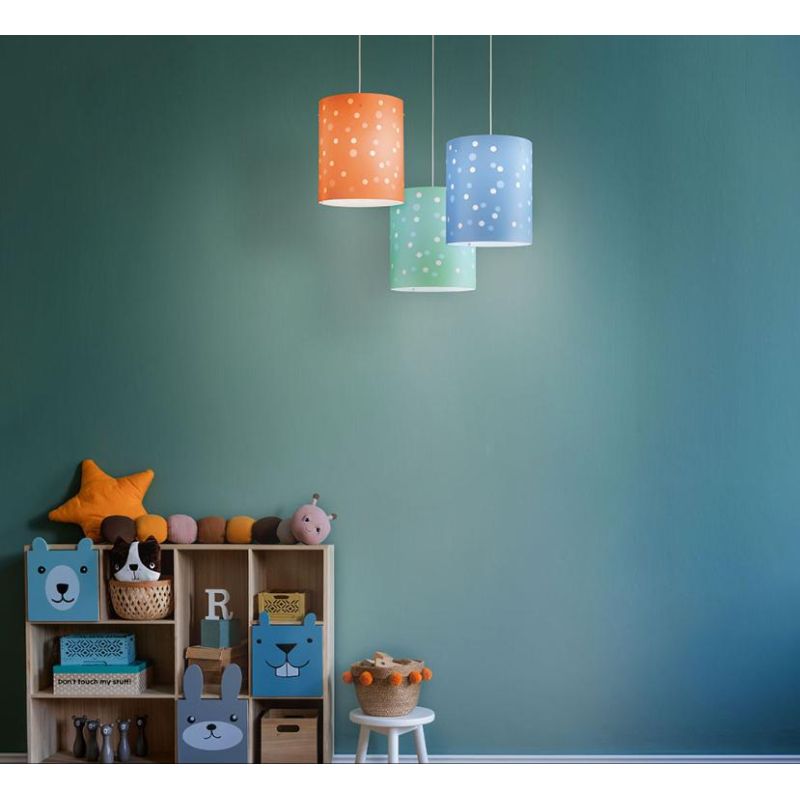 POIS SOSPENSIONE D27 PER CAMERETTE BIMBI IN POLILUX IN 8 COLORI CON POIS DI LINEA ZERO Linea Zero - Cristalensi Shop Online