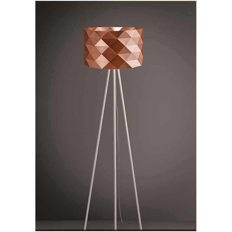 PRISMA PIANTANA A TREPPIEDE H146 IN POLILUX DI 5 COLORI CON SFACCETTATURE PIRAMIDALI DI LINEA ZERO Linea Zero - Cristalensi Shop