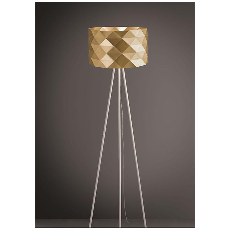 PRISMA PIANTANA A TREPPIEDE H146 IN POLILUX DI 5 COLORI CON SFACCETTATURE PIRAMIDALI DI LINEA ZERO Linea Zero - Cristalensi Shop