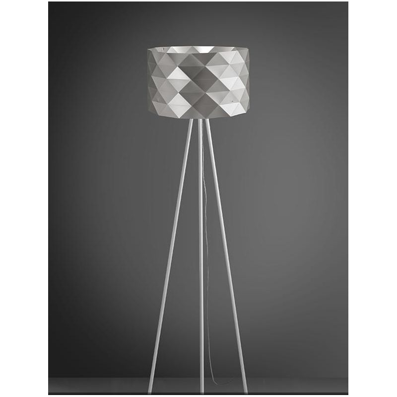 PRISMA PIANTANA A TREPPIEDE H146 IN POLILUX DI 5 COLORI CON SFACCETTATURE PIRAMIDALI DI LINEA ZERO Linea Zero - Cristalensi Shop