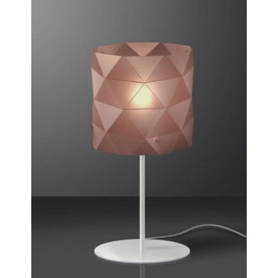 PRISMA LAMPADA DA TAVOLO H36 IN POLILUX 5 COLORI CON SFACCETTATURE PIRAMIDALI DI LINEA ZERO Linea Zero - Cristalensi Shop Online