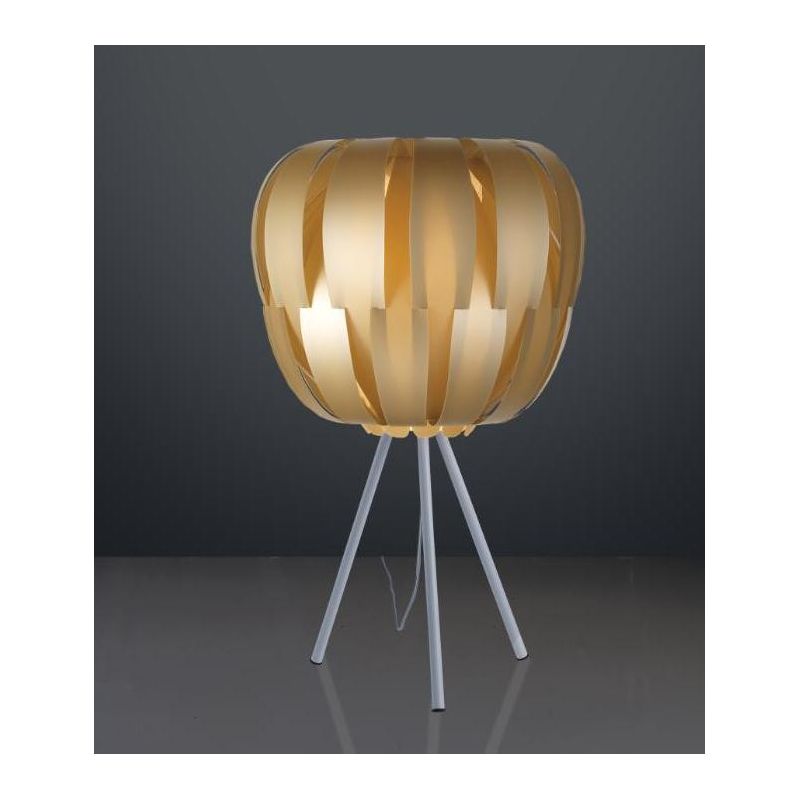 QUEEN LAMPADA DA TAVOLO CON BASE A TREPPIEDE IN POLILUX 5 COLORI MADE IN ITALY DELLA LINEA ZERO Linea Zero - Cristalensi Shop On