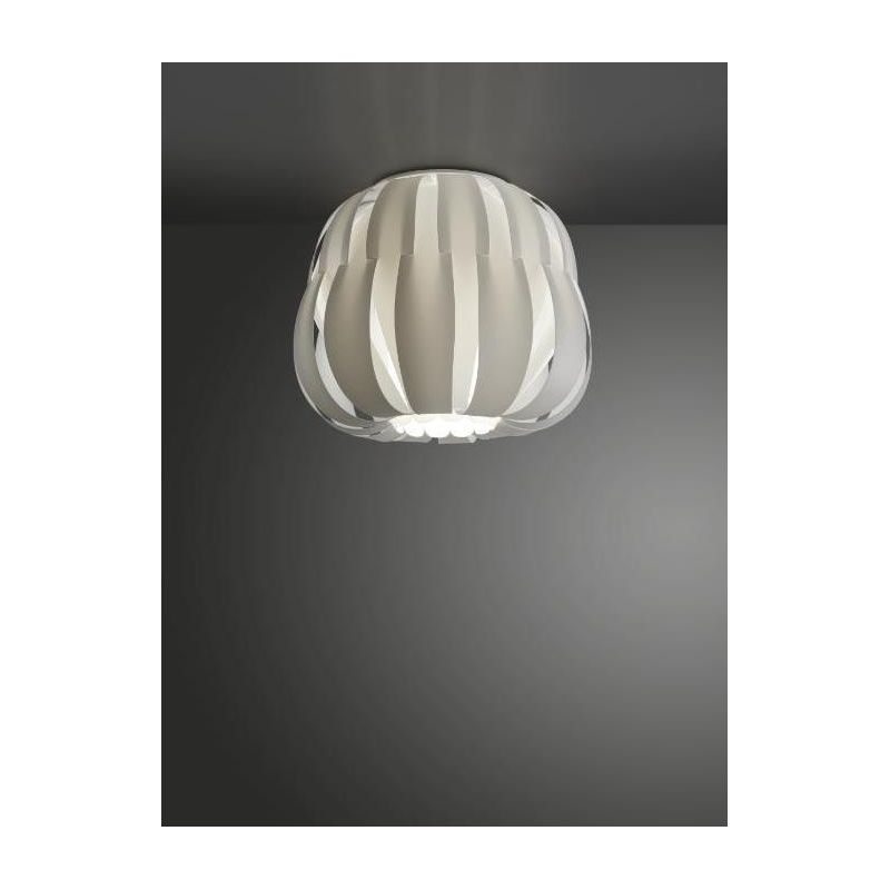 QUEEN PICCOLA PLAFONIERA D19 IN POLILUX 5 COLORI MODERNA MADE IN ITALY DELLA LINEA ZERO Linea Zero - Cristalensi Shop Online