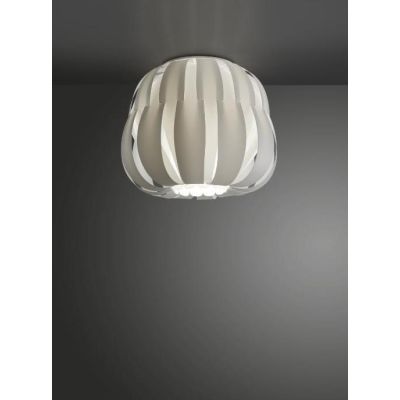 QUEEN PICCOLA PLAFONIERA D19 IN POLILUX 5 COLORI MODERNA MADE IN ITALY DELLA LINEA ZERO Linea Zero - Cristalensi Shop Online