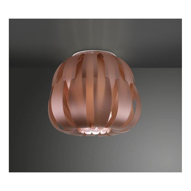 QUEEN PLAFONIERA MODERNA D29 IN POLILUX 5 COLORI MADE IN ITALY DELLA LINEA ZERO Linea Zero - Cristalensi Shop Online