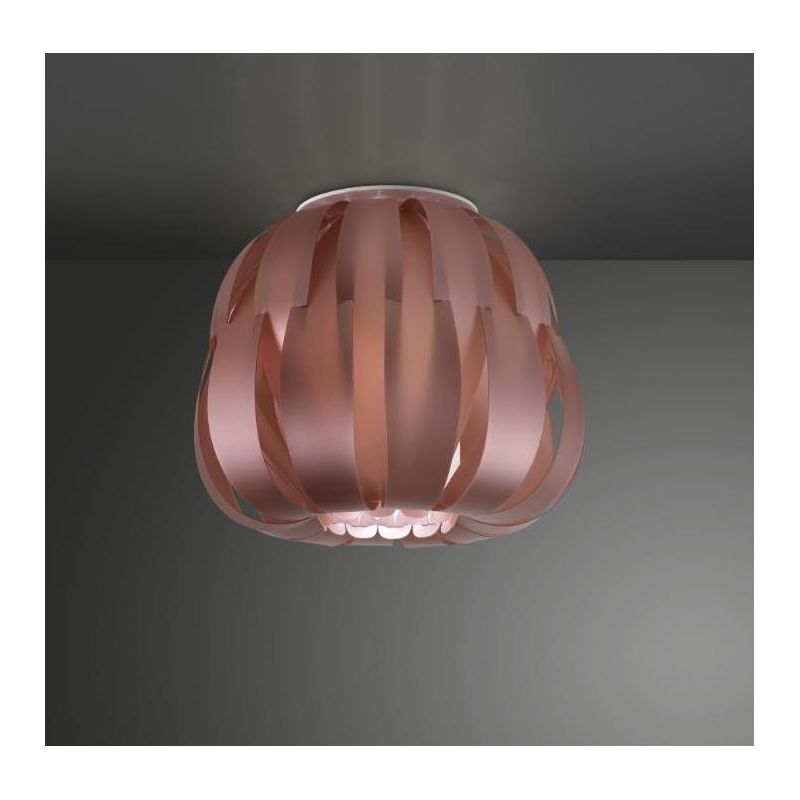 QUEEN PLAFONIERA MODERNA D29 IN POLILUX 5 COLORI MADE IN ITALY DELLA LINEA ZERO Linea Zero - Cristalensi Shop Online