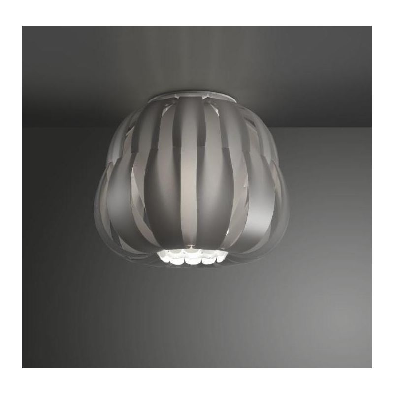 QUEEN PLAFONIERA MODERNA D29 IN POLILUX 5 COLORI MADE IN ITALY DELLA LINEA ZERO Linea Zero - Cristalensi Shop Online