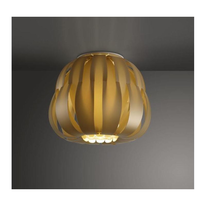 QUEEN PLAFONIERA MODERNA D29 IN POLILUX 5 COLORI MADE IN ITALY DELLA LINEA ZERO Linea Zero - Cristalensi Shop Online