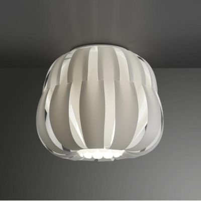 QUEEN PLAFONIERA MODERNA D42 IN POLILUX 5 COLORI MADE IN ITALY DELLA LINEA ZERO Linea Zero - Cristalensi Shop Online