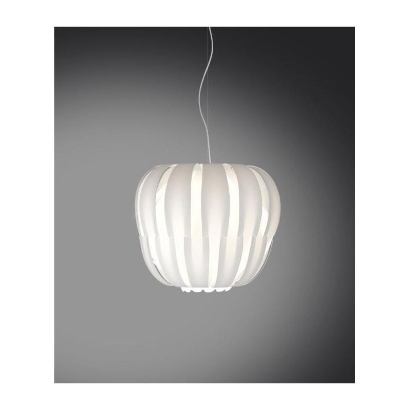 QUEEN PICCOLA SOSPENSIONE MODERNA D19 IN POLILUX 5 COLORI DI LINEA ZERO MADE IN ITALY Linea Zero - Cristalensi Shop Online