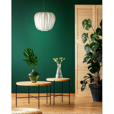 QUEEN SOSPENSIONE MODERNA D29 IN POLILUX 5 COLORI DI LINEA ZERO MADE IN ITALY Linea Zero - Cristalensi Shop Online