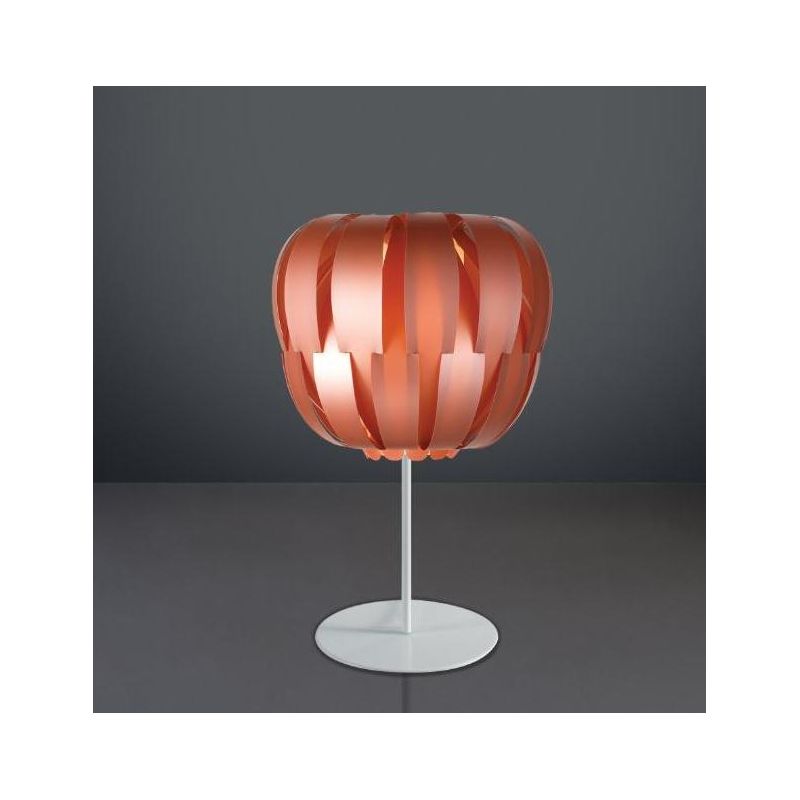 QUEEN LAMPADA DA TAVOLO IN POLILUX 5 COLORI CON BASE ROTONDA MADE IN ITALY DELLA LINEA ZERO Linea Zero - Cristalensi Shop Online