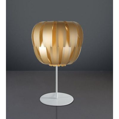 QUEEN LAMPADA DA TAVOLO IN POLILUX 5 COLORI CON BASE ROTONDA MADE IN ITALY DELLA LINEA ZERO Linea Zero - Cristalensi Shop Online