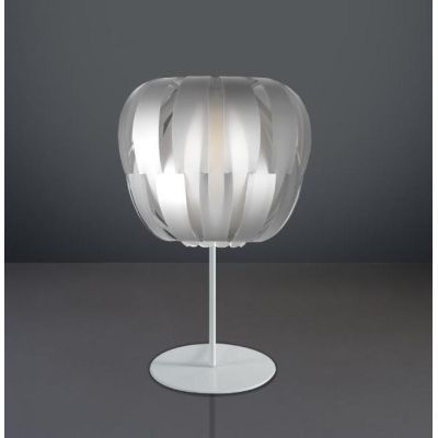 QUEEN LAMPADA DA TAVOLO IN POLILUX 5 COLORI CON BASE ROTONDA MADE IN ITALY DELLA LINEA ZERO Linea Zero - Cristalensi Shop Online