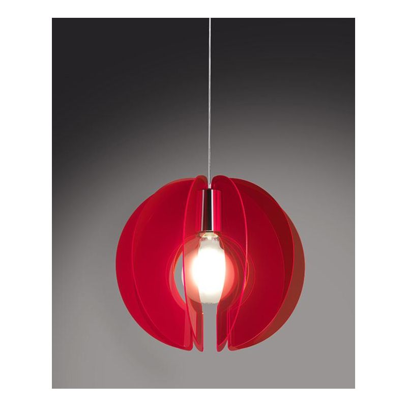 SIRIO LAMPADARIO A SOSPENSIONE IN METACRILATO 4 COLORI MADE IN ITALY DELLA LINEA ZERO Linea Zero - Cristalensi Shop Online