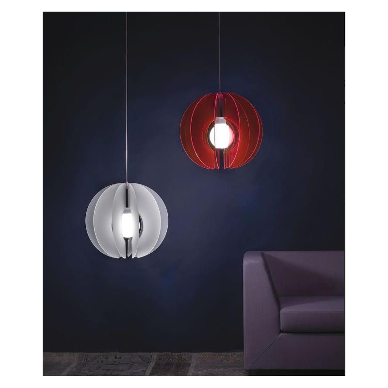SIRIO LAMPADARIO A SOSPENSIONE IN METACRILATO 4 COLORI MADE IN ITALY DELLA LINEA ZERO Linea Zero - Cristalensi Shop Online