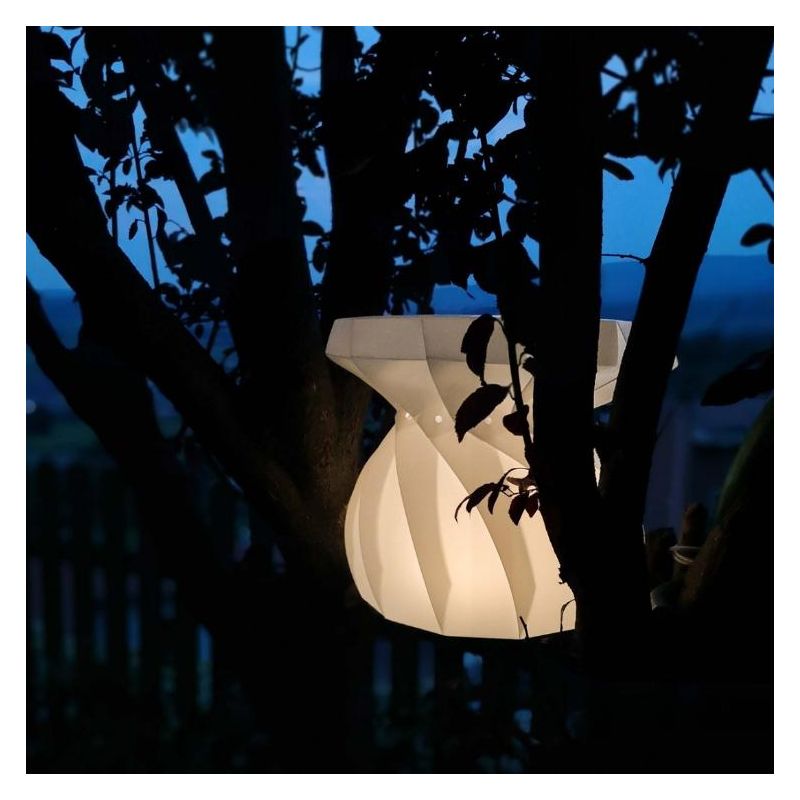 TAM TAM LAMPADA DA TERRA D38 PER ESTERNI IP67 IN POLILUX BIANCO DESIGN MODERNO DI LINEA ZERO Linea Zero - Cristalensi Shop Onlin
