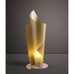 VELA LAMPADA DA TAVOLO D19 IN POLILUX 5 COLORI MODERNA PRODOTTA IN ITALIA DALLA LINEA ZERO Linea Zero - Cristalensi Shop Online