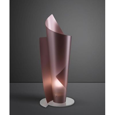 VELA LAMPADA DA TAVOLO D27 IN POLILUX 5 COLORI MODERNA PRODOTTA IN ITALIA DALLA LINEA ZERO Linea Zero - Cristalensi Shop Online