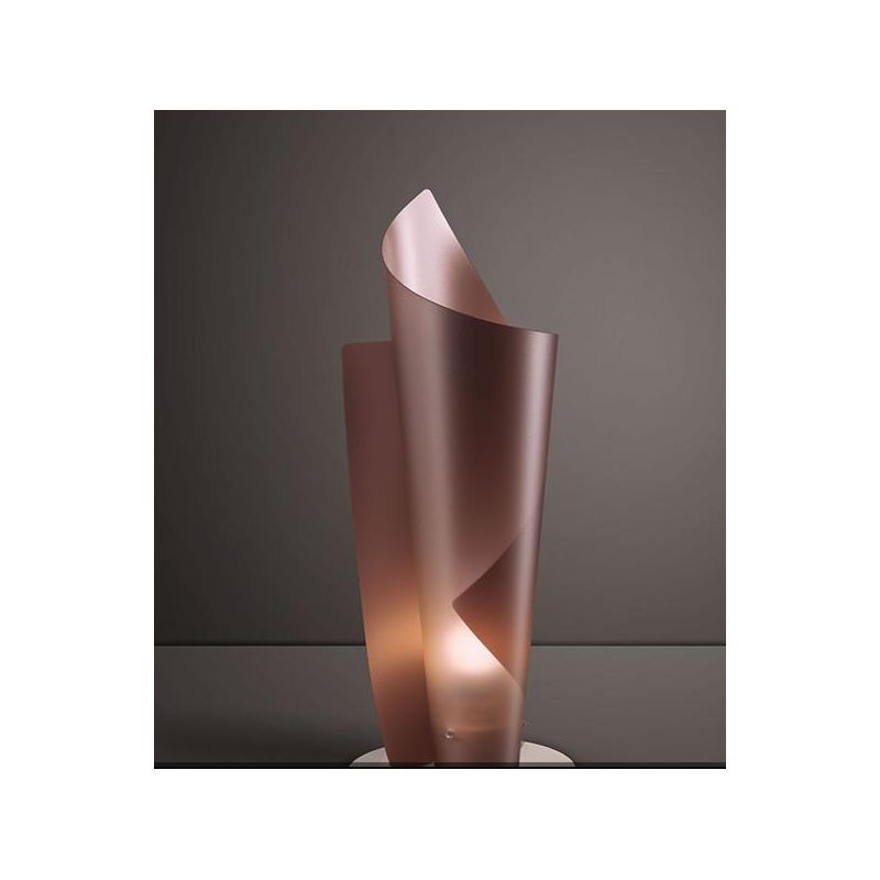 VELA LAMPADA DA TAVOLO D27 IN POLILUX 5 COLORI MODERNA PRODOTTA IN ITALIA DALLA LINEA ZERO Linea Zero - Cristalensi Shop Online