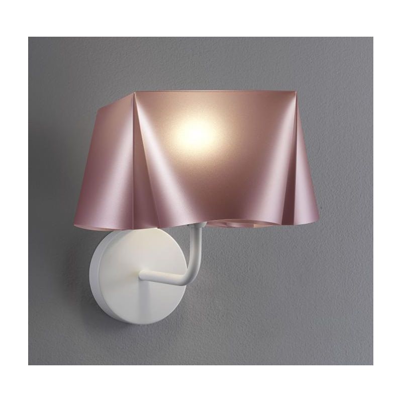 WANDA LAMPADA DA PARETE IN POLILUX 5 COLORI DESIGN MODERNO A FAZZOLETTO DI LINEA ZERO Linea Zero - Cristalensi Shop Online