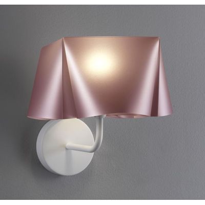 WANDA LAMPADA DA PARETE IN POLILUX 5 COLORI DESIGN MODERNO A FAZZOLETTO DI LINEA ZERO Linea Zero - Cristalensi Shop Online