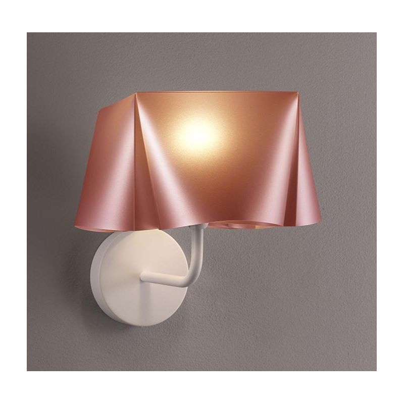 WANDA LAMPADA DA PARETE IN POLILUX 5 COLORI DESIGN MODERNO A FAZZOLETTO DI LINEA ZERO Linea Zero - Cristalensi Shop Online