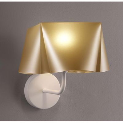 WANDA LAMPADA DA PARETE IN POLILUX 5 COLORI DESIGN MODERNO A FAZZOLETTO DI LINEA ZERO Linea Zero - Cristalensi Shop Online