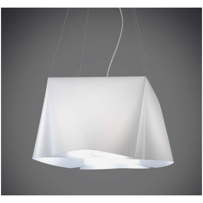 WANDA LAMPADARIO A SOSPENSIONE IN 5 COLORI IN POLILUX DESIGN MODERNO DI LINEA ZERO Linea Zero - Cristalensi Shop Online