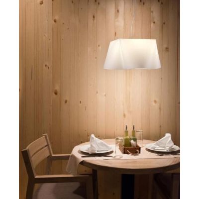 WANDA LAMPADARIO A SOSPENSIONE IN 5 COLORI IN POLILUX DESIGN MODERNO DI LINEA ZERO Linea Zero - Cristalensi Shop Online