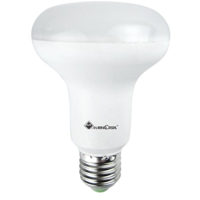LAMPADINA ATTACCO E27 LED 9W LUCE 3000K MM 80x116 ALTA EFFICIENZA Marino Cristal - Cristalensi Shop Online