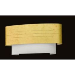 EMMA APPLIQUE MODERNA LARGHEZZA 40 CM IN METALLO 4 FINITURE E VETRO LAMPADINA E27 Padana Lampadari - Cristalensi Shop Online 2