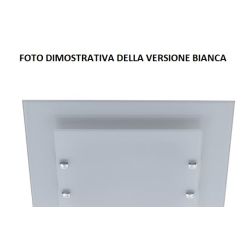 ALEXIA APPLIQUE MODERNA LARGHEZZA CM 32 CON VETRO BIANCO E VETRO DECORATO IN 4 FINITURE Padana Lampadari - Cristalensi Shop Onli 2