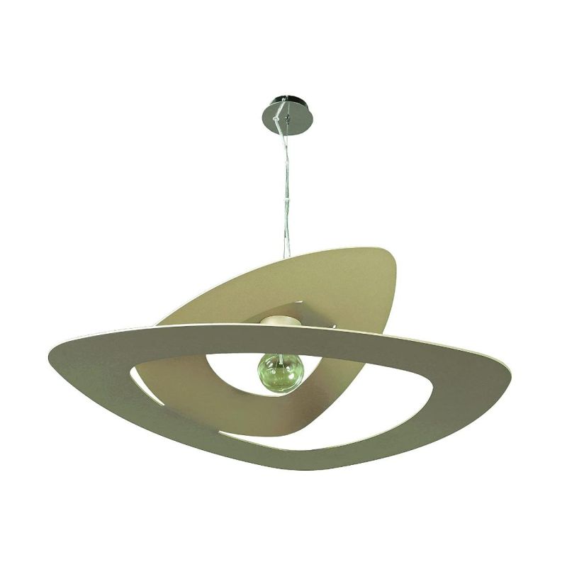 TRIA SOSPENSIONE MODERNA D70 5 FINITURE COLORE LAMPADINA A VISTRA ATTACCO E27 Padana Lampadari - Cristalensi Shop Online