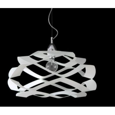 FLY SOSPENSIONE DIAMETRO CM 55 IN 5 FINITURE COLORE CON LAMPADINA E27 A VISTA MODERNA Padana Lampadari - Cristalensi Shop Online
